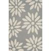 SAFAVIEH Kids Collection Area Rug – 5′ x 7′, Pink & Ivory, Handmade Daisy Wool, Ideal for High Traffic Areas in Living Room, Bedroom (SFK914P)(Grey/Ivory)