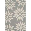 SAFAVIEH Kids Collection Area Rug – 5′ x 7′, Pink & Ivory, Handmade Daisy Wool, Ideal for High Traffic Areas in Living Room, Bedroom (SFK914P)(Grey/Ivory)