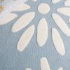 SAFAVIEH Kids Collection Area Rug – 5′ x 7′, Pink & Ivory, Handmade Daisy Wool, Ideal for High Traffic Areas in Living Room, Bedroom (SFK914P)(Light Blue / Ivory)