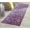 SAFAVIEH Monaco Collection Accent Rug – 4′ x 5’7″, Pink & Multi, Boho Design, Non-Shedding & Easy Care, Ideal for High Traffic Areas in Entryway, Living Room, Bedroom (MNC213D)(Pink/Multi)