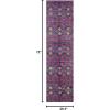 SAFAVIEH Monaco Collection Accent Rug – 4′ x 5’7″, Pink & Multi, Boho Design, Non-Shedding & Easy Care, Ideal for High Traffic Areas in Entryway, Living Room, Bedroom (MNC213D)(Pink/Multi)