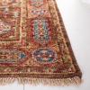 SAFAVIEH Samarkand Collection Area Rug – 6′ x 9′, Brown & Rust, Hand-Knotted Traditional Oriental Wool, Ideal for High Traffic Areas in Living Room, Bedroom (SRK167T)(Brown/Rust)