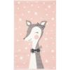 SAFAVIEH Carousel Kids Collection Accent Rug – 4′ x 6′, Pink & Ivory, Doe Design, Non-Shedding & Easy Care, Ideal for High Traffic Areas for Boys & Girls in Playroom, Nursery, Bedroom (CRK191P)(Pink/Ivory)