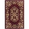 SAFAVIEH Heritage Collection Area Rug – 5′ x 8′, Beige & Green, Handmade Traditional Oriental Wool, Ideal for High Traffic Areas in Living Room, Bedroom (HG640A)(Red)