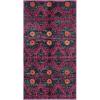 SAFAVIEH Monaco Collection Accent Rug – 4′ x 5’7″, Pink & Multi, Boho Design, Non-Shedding & Easy Care, Ideal for High Traffic Areas in Entryway, Living Room, Bedroom (MNC213D)(Pink/Multi)