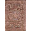 SAFAVIEH Samarkand Collection Area Rug – 6′ x 9′, Brown & Rust, Hand-Knotted Traditional Oriental Wool, Ideal for High Traffic Areas in Living Room, Bedroom (SRK167T)(Brown/Rust)