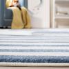 SAFAVIEH Carousel Kids Collection Accent Rug – 3’3″ x 5’3″, Navy & Ivory, Stripe Design, Non-Shedding & Easy Care, Ideal for High Traffic Areas for Boys & Girls in Playroom, Nursery, Bedroom (CRK126N)(Ivory/Blue)