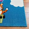 SAFAVIEH Carousel Kids Collection Accent Rug – 4′ x 6′, Blue & Green, Non-Shedding & Easy Care, Ideal for High Traffic Areas for Boys & Girls in Playroom, Nursery, Bedroom (CRK118M)(Blue/Green)
