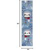 SAFAVIEH Carousel Kids Collection Accent Rug – 4′ x 6′, Blue & Grey, Sloth Design, Non-Shedding & Easy Care, Ideal for High Traffic Areas for Boys & Girls in Playroom, Nursery, Bedroom (CRK140M)(Blue/Grey)