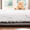 SAFAVIEH Carousel Kids Collection Accent Rug – 4′ x 6′, Pink & Grey, Bunny Ear Design, Non-Shedding & Easy Care, Ideal for High Traffic Areas for Boys & Girls in Playroom, Nursery, Bedroom (CRK168P)(Pink/Grey)