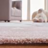 SAFAVIEH Carousel Kids Collection Accent Rug – 4′ x 6′, Pink & White, Koala Design, Non-Shedding & Easy Care, Ideal for High Traffic Areas for Boys & Girls in Playroom, Nursery, Bedroom (CRK195U)(Pink/White)
