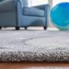 SAFAVIEH Carousel Kids Collection Area Rug – 5’3″ x 7’6″, Grey & Lavender, Non-Shedding & Easy Care, Ideal for High Traffic Areas for Boys & Girls in Playroom, Nursery, Bedroom (CRK103F)(Grey/Lavender)