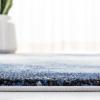 SAFAVIEH Galaxy Collection Area Rug – 5’3″ x 7’6″, Orange & Multi, Abstract Design, Non-Shedding & Easy Care, Ideal for High Traffic Areas in Living Room, Bedroom (GAL109D)(Blue/Ivory)