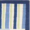 SAFAVIEH Kids Collection Accent Rug – 4′ x 6′, Blue & Multi, Handmade Patchwork Wool, Ideal for High Traffic Areas in Entryway, Living Room, Bedroom (SFK318A)(Blue/Multi)