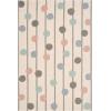 SAFAVIEH Kids Collection Accent Rug – 4′ x 6′, Ivory & Multi, Handmade Polka Dot Stripe Wool, Ideal for High Traffic Areas in Entryway, Living Room, Bedroom (SFK909A)(Ivory/Multi)