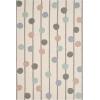 SAFAVIEH Kids Collection Accent Rug – 4′ x 6′, Ivory & Multi, Handmade Polka Dot Stripe Wool, Ideal for High Traffic Areas in Entryway, Living Room, Bedroom (SFK909A)(Ivory/Multi)