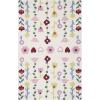 SAFAVIEH Kids Collection Area Rug – 5′ x 8′, Ivory & Pink, Handmade Floral Wool, Ideal for High Traffic Areas in Living Room, Bedroom (SFK918A)(Ivory/Pink)