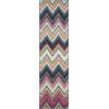 SAFAVIEH Monaco Collection Accent Rug – 4′ x 5’7″, Multi, Boho Chevron Design, Non-Shedding & Easy Care, Ideal for High Traffic Areas in Entryway, Living Room, Bedroom (MNC234F)(Multi Color)