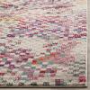 SAFAVIEH Monaco Collection Area Rug – 5’1″ x 7’7″, Grey & Multi, Boho Pixel Abstract Design, Non-Shedding & Easy Care, Ideal for High Traffic Areas in Living Room, Bedroom (MNC241G)(Grey/Multi)