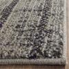SAFAVIEH Monaco Collection Area Rug – 5’1″ x 7’7″, Multi, Modern Patchwork Distressed Design, Non-Shedding & Easy Care, Ideal for High Traffic Areas in Living Room, Bedroom (MNC215F)(Grey/Multi)