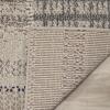 SAFAVIEH Monaco Collection Area Rug – 5’1″ x 7’7″, Multi, Modern Patchwork Distressed Design, Non-Shedding & Easy Care, Ideal for High Traffic Areas in Living Room, Bedroom (MNC215F)(Grey/Multi)