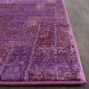 SAFAVIEH Monaco Collection Area Rug – 5’1″ x 7’7″, Purple & Multi, Modern Design, Non-Shedding & Easy Care, Ideal for High Traffic Areas in Living Room, Bedroom (MNC214L)(Purple/Multi)