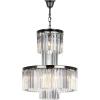 SAFAVIEH Couture Collection Maribel Art Deco Glam Onyx Crystal Chandelier