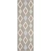 SAFAVIEH Kids Collection Area Rug – 5′ x 7′, Grey & Multi, Handmade Diamond Wool, Ideal for High Traffic Areas in Living Room, Bedroom (SFK902B)(Grey/Multi)