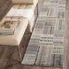 SAFAVIEH Monaco Collection Area Rug – 5’1″ x 7’7″, Multi, Modern Patchwork Distressed Design, Non-Shedding & Easy Care, Ideal for High Traffic Areas in Living Room, Bedroom (MNC215F)(Grey/Multi)