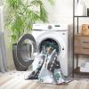 SAFAVIEH Washable Rug Kids Playhouse Collection – 5’5″ x 7’7″, Dark Green & Light Grey, Slip Resistant & Easy to Clean, Ideal for Kids Room, Playroom, Nursery, Boys & Girls Room (KPH235Y)(Blue/Dark Grey)