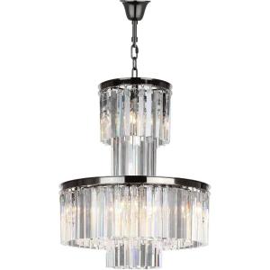 SAFAVIEH Couture Collection Maribel Art Deco Glam Onyx Crystal Chandelier