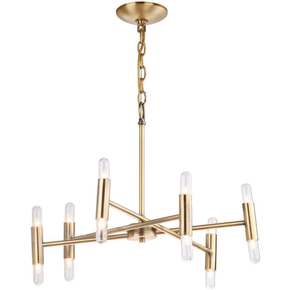 image:imageSAFAVIEH CHA4005A Lighting Collection Gale Gold Chandelier
