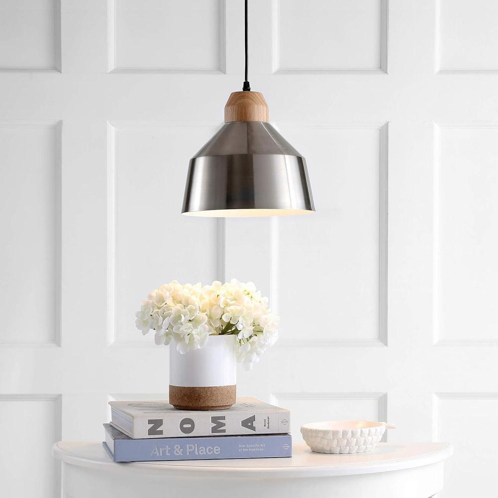 image:imageSafavieh PND4031A Home Collection Dajana Nickel Brown Pendant LightNickle