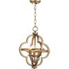 SAFAVIEH Lighting Collection Mila Modern Farmhouse Orb 12-inch Diameter 3-light Adjustable Hanging Pendant Light Fixture (LED Bulbs Included)