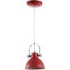 SAFAVIEH PND4034C Lighting Collection Rove Modern Adjustable 82-inch Drop Grey Pendant, 10′ H(Red)