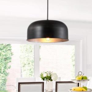 SAFAVIEH PND4039A Lighting Avner Adjustable Painted Grey (LED Bulb Included) Pendant