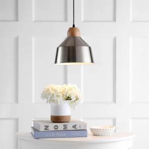 Safavieh PND4031A Home Collection Dajana Nickel Brown Pendant Light(Nickle)