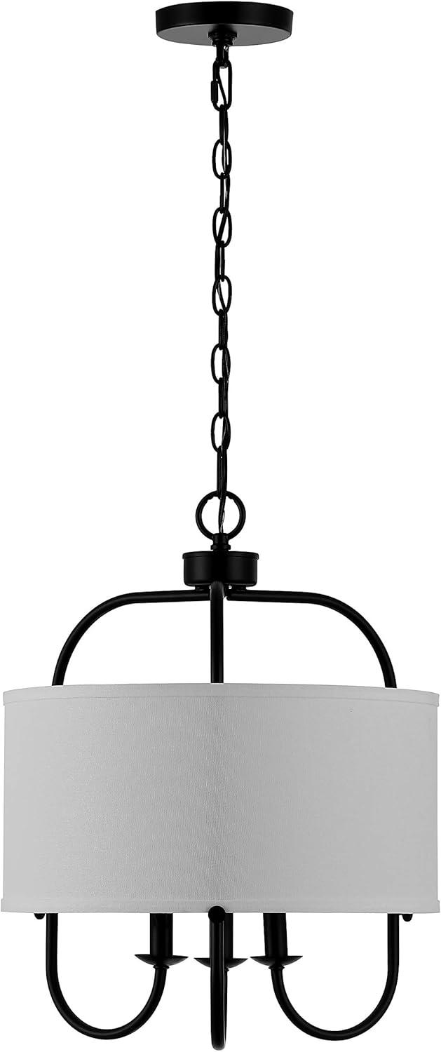 image:imageSAFAVIEH Lighting Collection Jemmi 3Light Brass LED Adjustable PendantBlack