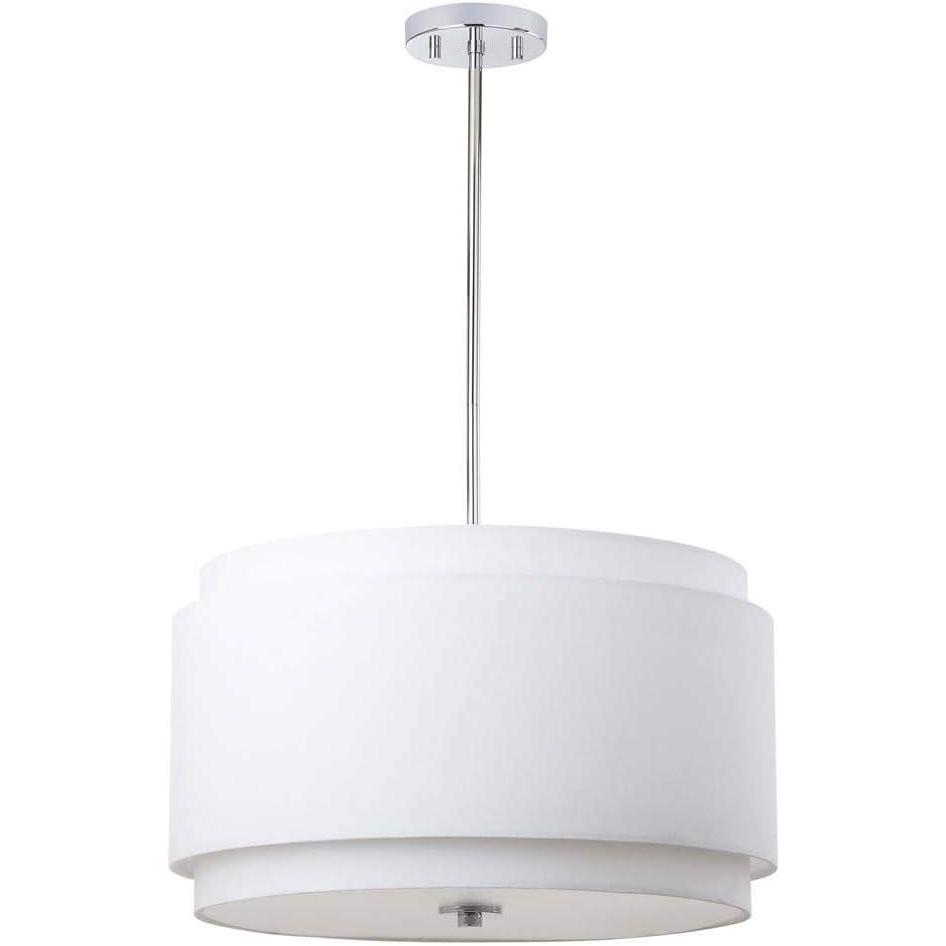 image:imageSafavieh Lighting Collection Piran 3 Light 20 Adjustable Pendant
