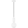 SAFAVIEH Lighting Collection Amagiri White/Black/Brass Gold Adjustable Pendant Set of 3 Hanging Light Fixture, Ideal for Dining Room, Kitchen Island, Entryway (LED Bulbs Included)