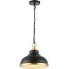 SAFAVIEH Lighting Collection Bastion Oil-Rubbed Bronze Adjustable Pendant Hanging Light Fixture, Ideal for Dining Room, Kitchen Island, Entryway (LED Bulb Included)