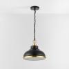 SAFAVIEH Lighting Collection Bastion Oil-Rubbed Bronze Adjustable Pendant Hanging Light Fixture, Ideal for Dining Room, Kitchen Island, Entryway (LED Bulb Included)