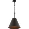 SAFAVIEH Lighting Collection Jenner Brass Gold Adjustable Pendant Hanging Light Fixture, Ideal for Dining Room, Kitchen Island, Entryway (LED Bulb Included)(Oil Rub Bronze)