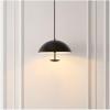 SAFAVIEH Lighting Collection Lybrin Black Adjustable Pendant Hanging Light Fixture, Ideal for Dining Room, Kitchen Island, Entryway (LED Bulb Included)
