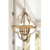 SAFAVIEH Lighting Collection Millard Modern Farmhouse Orb 19-inch Diameter 4-light Adjustable Hanging Pendant Light Fixture (LED Bulbs Included)