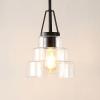 SAFAVIEH Lighting Collection Raylen Clear/Orb Adjustable Pendant Hanging Light Fixture, Ideal for Dining Room, Kitchen Island, Entryway (LED Bulb Included)