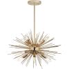 SAFAVIEH PND4020A Collection Zadie Pendant Light, Gold
