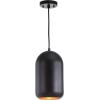 SAFAVIEH PND4040A Lighting Collection Carisir Chic Minimalist 86-inch Black Pendant, 14″ H