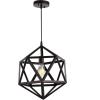 SAFAVIEH PND4051A Lighting Sergio Adjustable Dark Grey (LED Bulb Included) Pendant