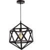 SAFAVIEH PND4051A Lighting Sergio Adjustable Dark Grey (LED Bulb Included) Pendant
